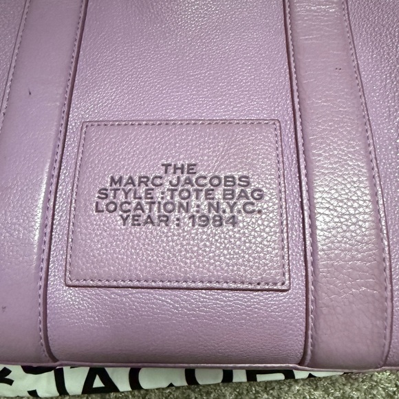 Marc Jacobs Purple Tote Bag - Picture 3 of 8